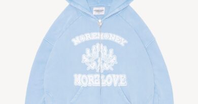 More Money More Love Icy Frost Zip Hoodie