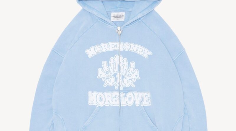 More Money More Love Icy Frost Zip Hoodie