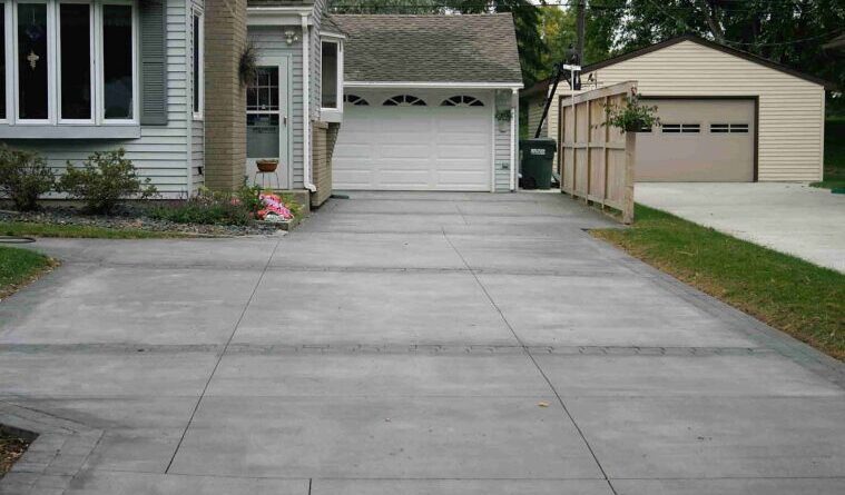 installation of concrete driveway services